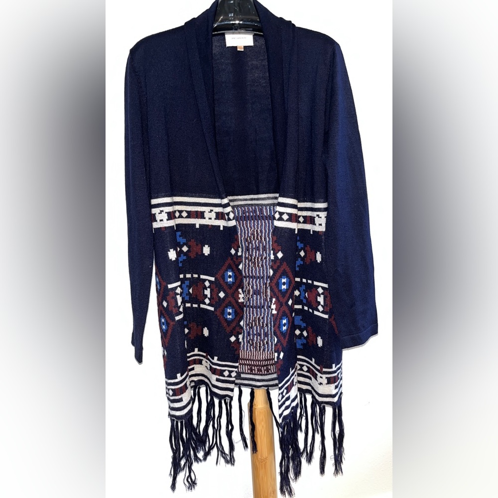 Skies Are Blue Acrylic Cardigan